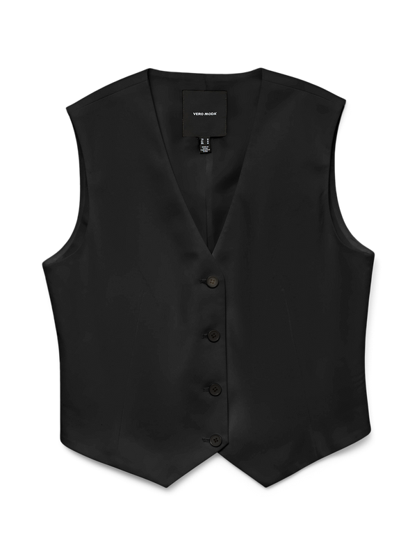 Vero Moda Nila Tailored Waistcoat  - Black