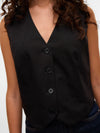 Vero Moda Nila Tailored Waistcoat  - Black