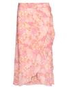 Vero Moda Smilla High Waist Wrap Skirt - Crystal Pink