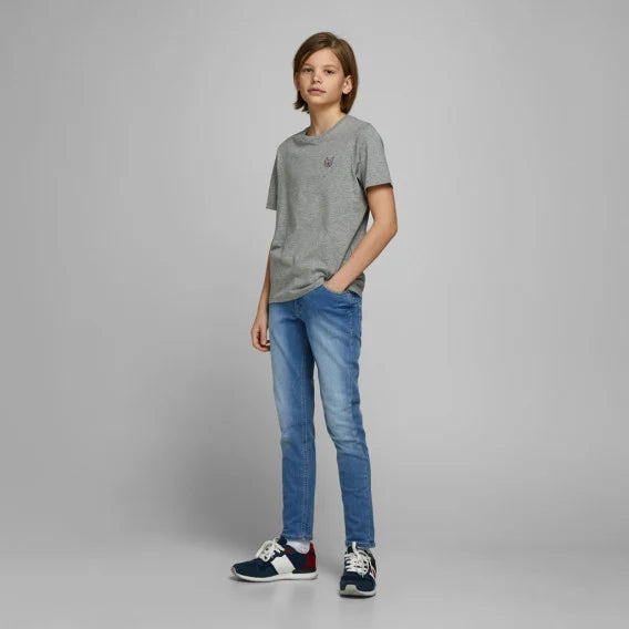 Jack & Jones Boys Liam Original AGI 002 Jeans - Blue Denim