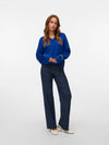 Vero Moda Gold Long Sleeve V-Neck Pullover - Suft The Web