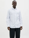 Jack & Jones Parker Detail Long Sleeve Shirt - White