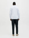 Jack & Jones Parker Detail Long Sleeve Shirt - White