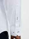 Jack & Jones Parker Detail Long Sleeve Shirt - White