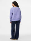 Piece Ivy Long Sleeve Knit - Baby Lavender/White
