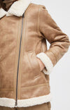 B.young Asanne Biker Jacket - Toasted Coconut