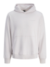 Jack & Jones Interlude Tonal Back Print Sweat Hood - Lilac Marble
