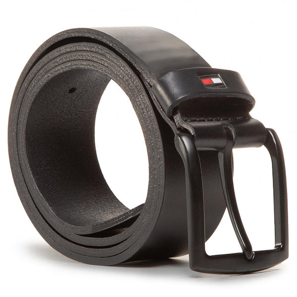 Tommy Hilfiger Denton Matte 3.5 Belt - Black