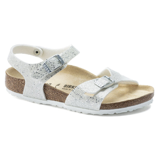 Kids Birkenstock Rio - Cosmic Sparkle White