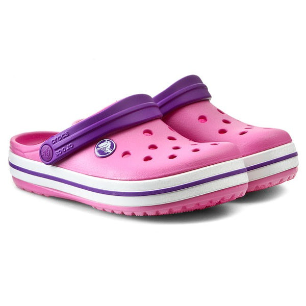 Kids Crocband Clog - Neon Magenta/Neon Purple 10998-6N4