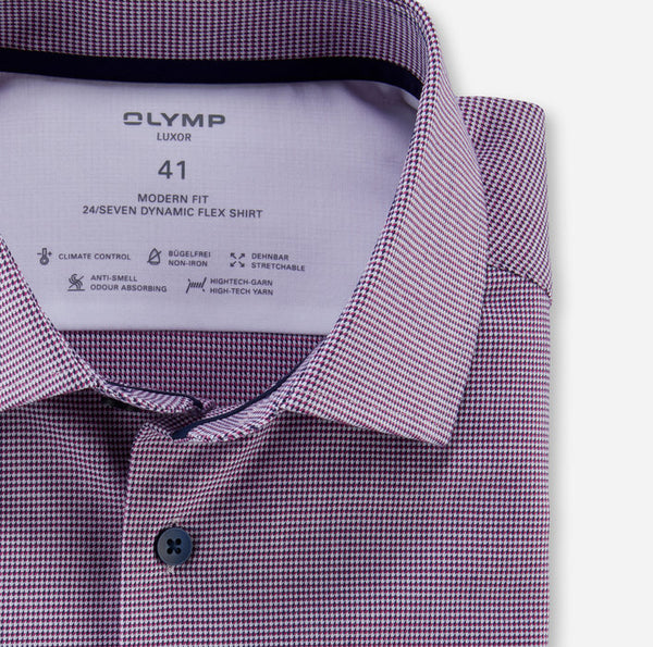 Olymp Modern Fit Shirt - Fuchsia 1246-34-95