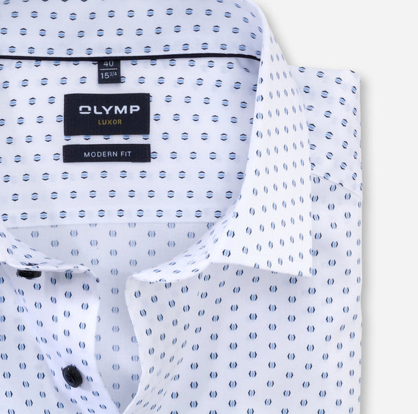 Olymp Luxor Modern Fit Shirt - White [#1290-24-11]