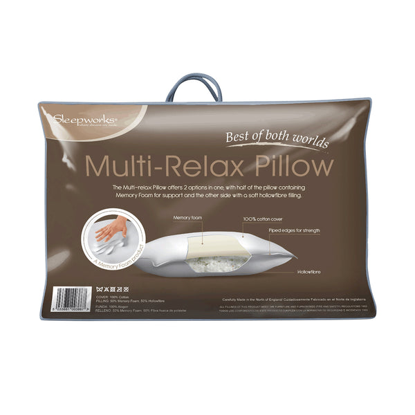 Sleepworks Multi- Relax Pillow