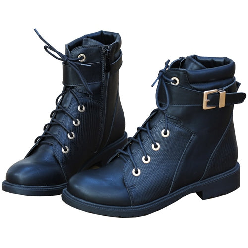 Biker 2024 boots flat