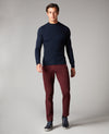 Remus Uomo Merino Wool Long Sleeve Knit - Navy [#58458/78] [Size XL]