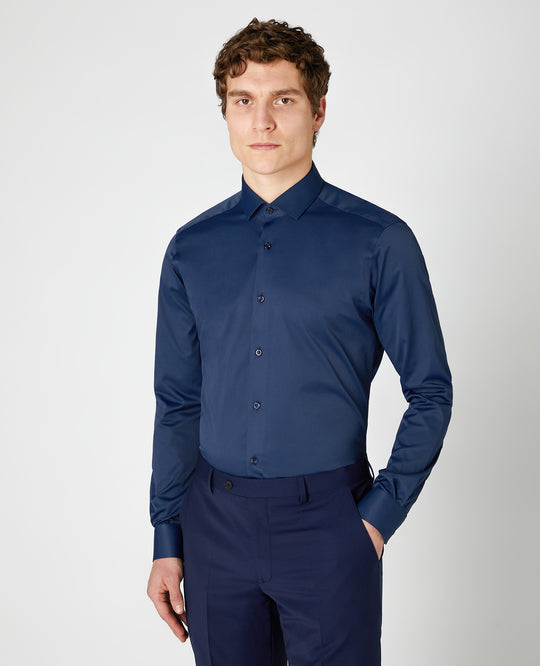 Remus Uomo Shirt - Navy 18625-78