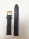 Cluse Leather Strap - Navy / Gold
