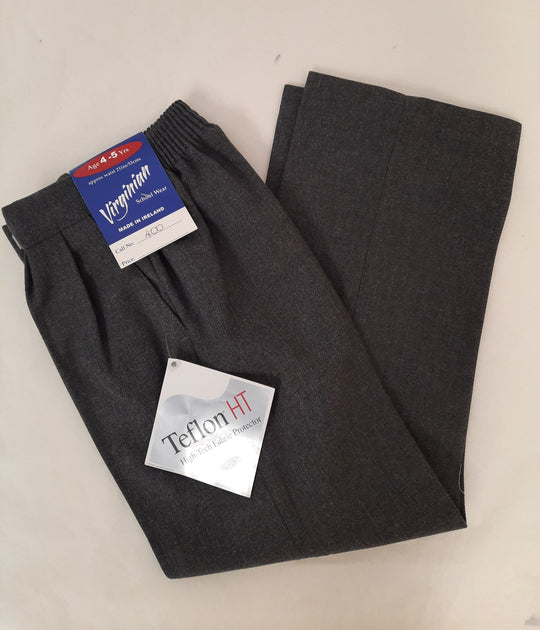 Virginian Grey Boys Trousers