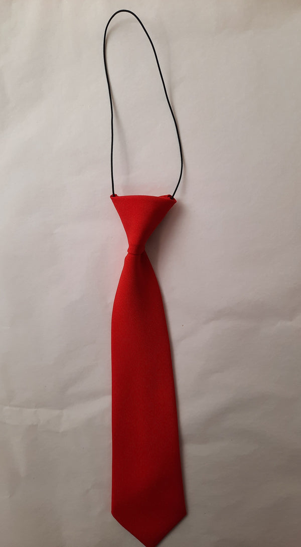 Crossmahon Red Elasticated Tie