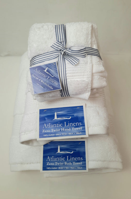 Atlantic Linens Towels - White