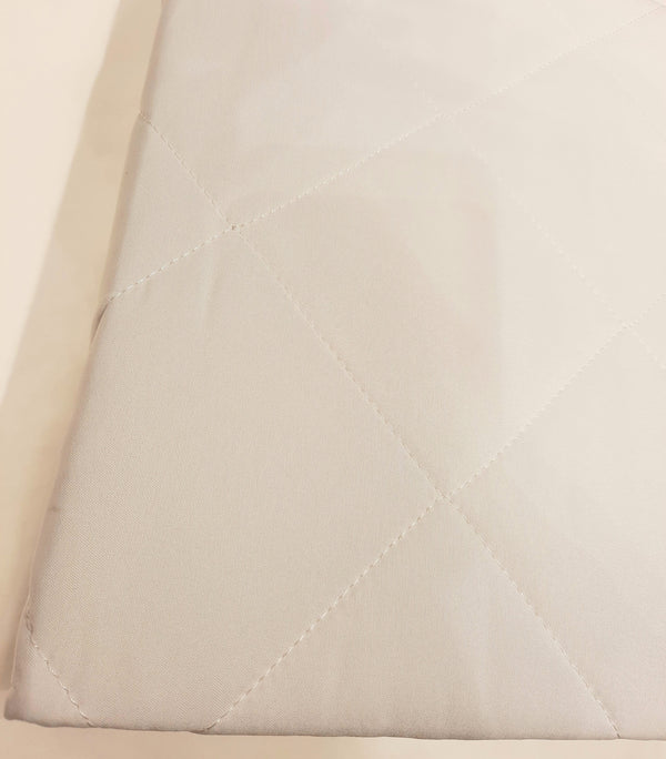 Sleep Easy Waterproof Luxury Quilted Mattress Protector - White