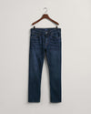 Gant Arley Regular Fit Jeans - Dark Blue Worn In