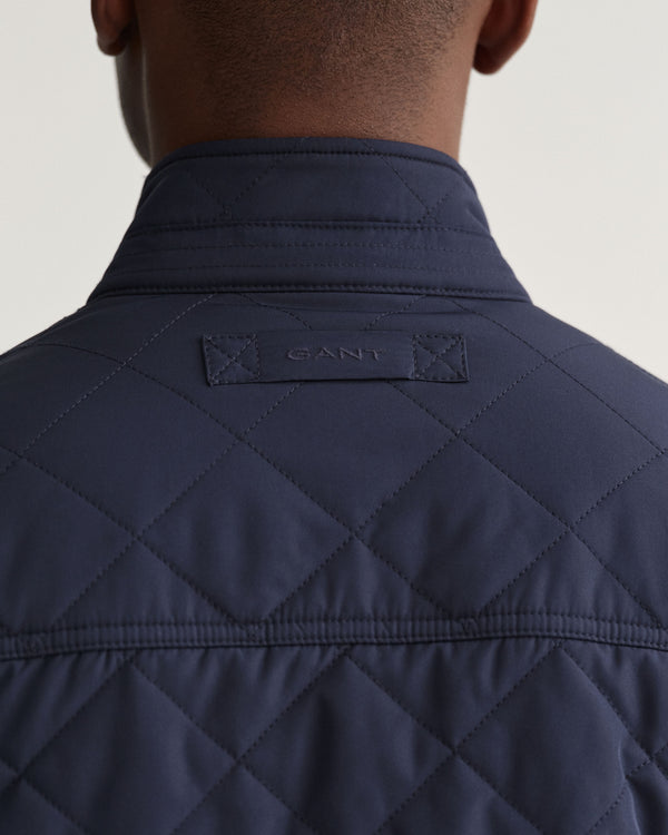 Gant Quilted Windcheater - Evening Blue