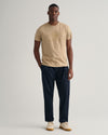 Gant Reg Tonal Shield T-Shirt - Concrete Beige [SIZE S]