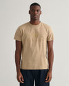 Gant Reg Tonal Shield T-Shirt - Concrete Beige [SIZE S]