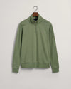 Gant Original Half Zip Sweat - Kalamata Green
