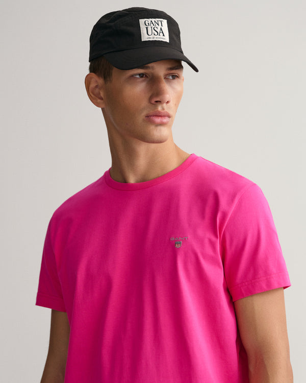 Gant Original SS T-Shirt - Hyper Pink