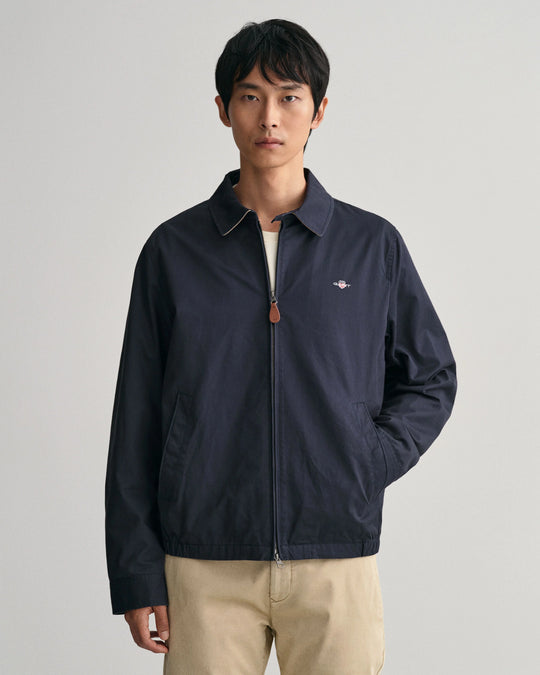 Gant Cotton Windcheater - Evening Blue