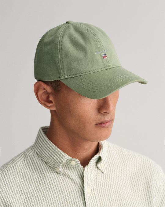 Gant Cotton Twill Cap - Kalamata Green