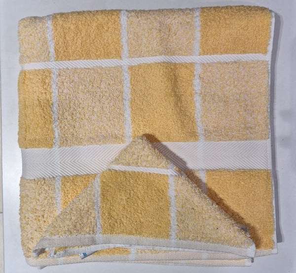 Check Towels - Yellow