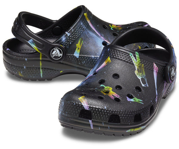 Crocs Kids' Classic Out of this World II Clog - Black 206818-001