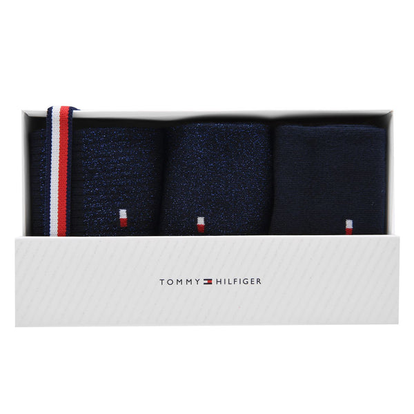 Tommy Hilfiger 3-Pack Glitter Finish Socks Gift Box