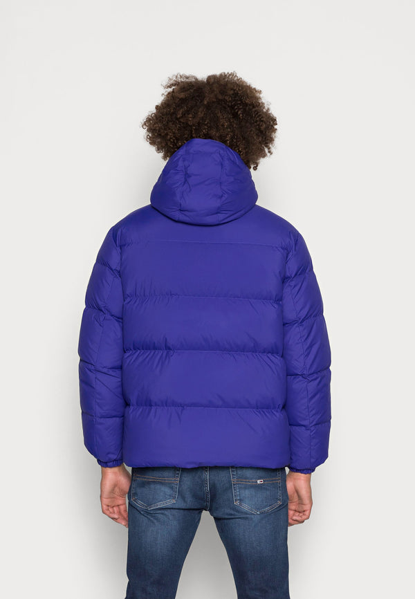 Tommy Jeans Essential Down Hooded Jacket - Court Blue