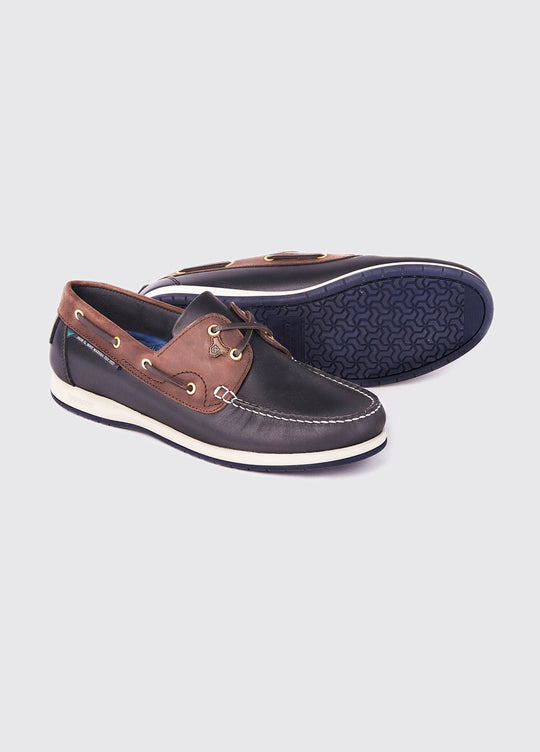 Dubarry Sailmaker Deck Shoes - Navy / Brown