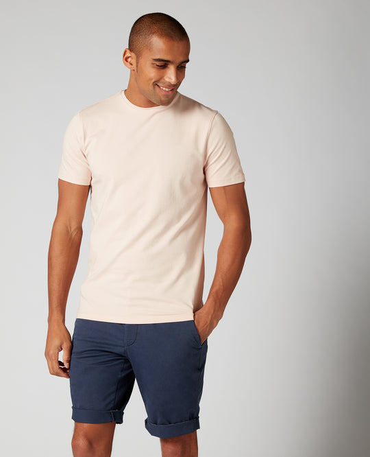 Remus Uomo Plain T-Shirt - 53121/60 Light Pink [Size XXL]
