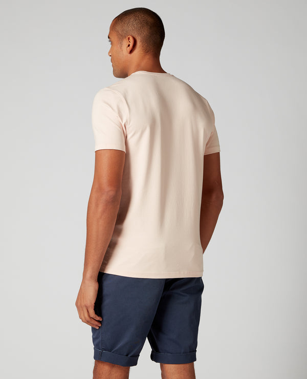 Remus Uomo Plain T-Shirt - 53121/60 Light Pink [Size XXL]