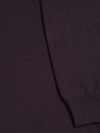 Daniel Grahame Drifter V-Neck Knit - Dark Purple