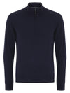 Daniel Grahame Drifter Half Zip Sweater - 55964/78 Navy