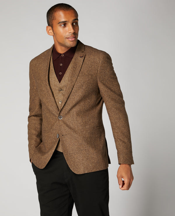 Remus Uomo Sports Coat - Taupe [Size 40L]