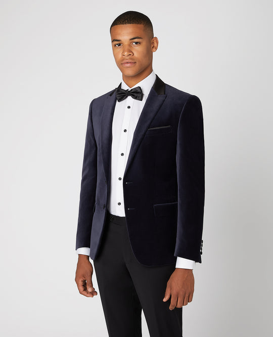 Remus Uomo Monti 2 Piece Suit Navy Velvet