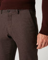 Remus Uomo Stretch Trousers - Dark Red 60129-69