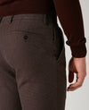Remus Uomo Stretch Trousers - Dark Red 60129-69