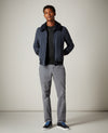 Remus Uomo Flight Jacket - Navy (Detachable collar)