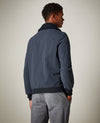 Remus Uomo Flight Jacket - Navy (Detachable collar)