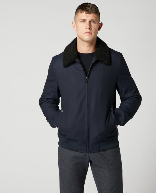 Remus Uomo Flight Jacket - Navy 80349/79