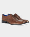 Remus Uomo Leather Dress Shoe - Polleat Brown [Size 7]